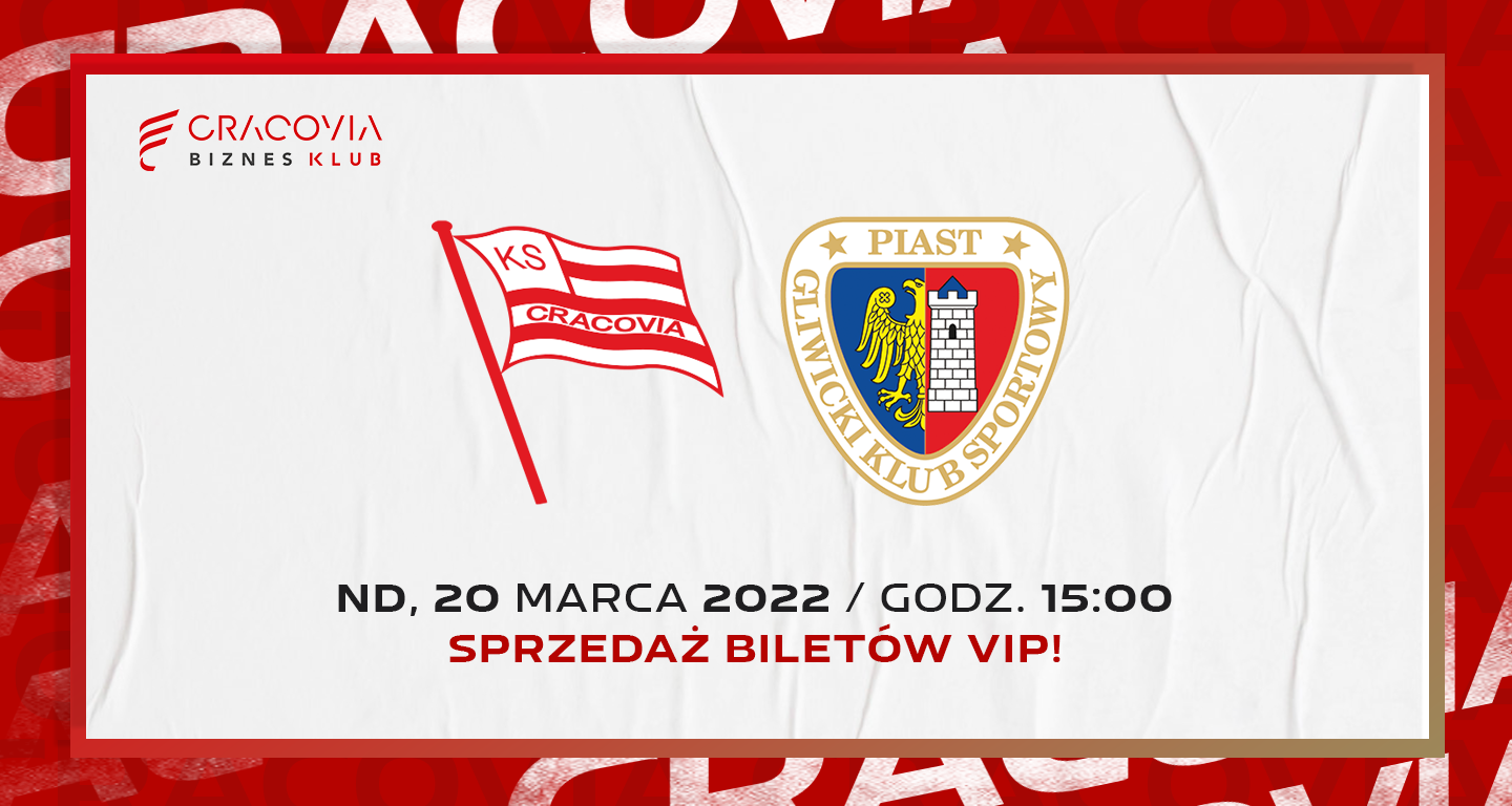 Sprzedaż otwarta biletów VIP na mecz z Piastem Gliwice